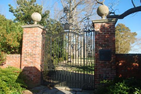 Westover PlantationSide Gate