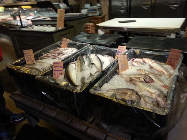 Meat and Seafood Section